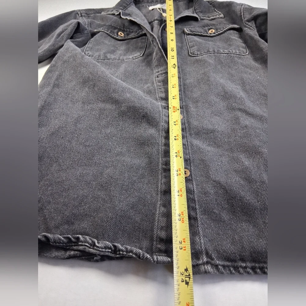 Zara quarter sleeve denim button down dress Size 4-5 Yrs - Picture 6 of 11